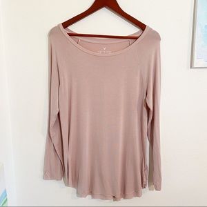 EUC AE Soft & Sexy Long Sleeve Tee - Dusty Mauve